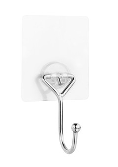 фото Крючок для ванной одинарный на силиконовом креплении 