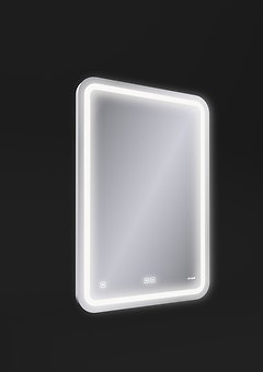 фото Зеркало: LED 050 pro 55*80, с подсветкой, антизапотевание, смена цвета холод.т