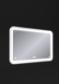 фото Зеркало: LED 050 pro 80*55,с подсветкой, антизапотевание, смена цвета холод.т